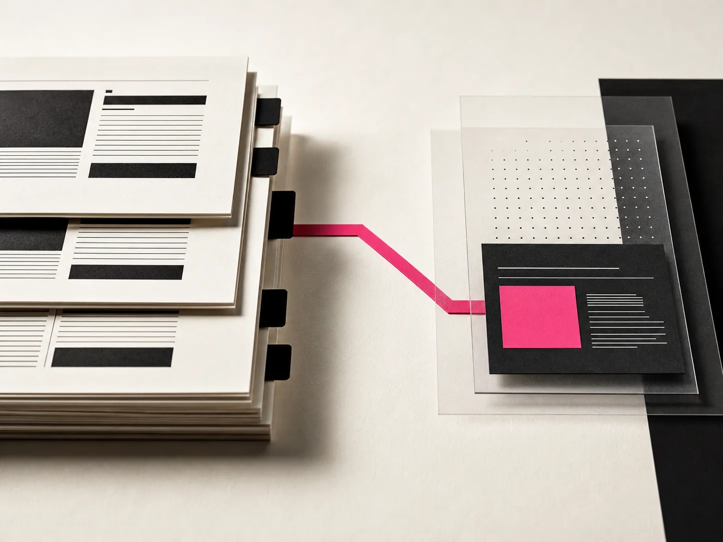 A ranked paper archive connected to a separate AI answer surface